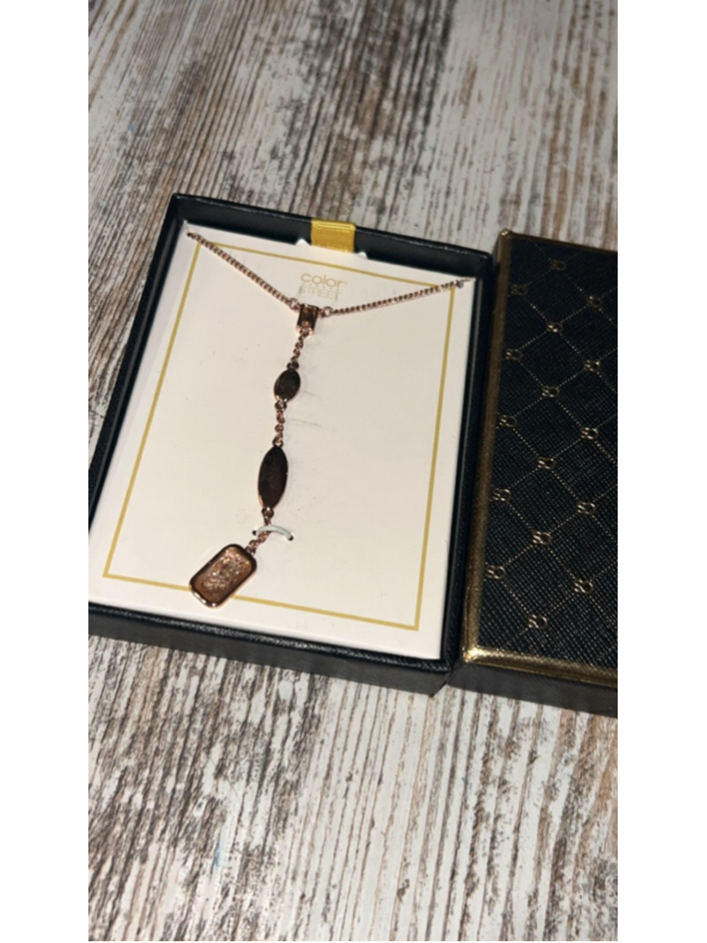 Women's Unbranded Rose Gold Y Necklace One Size